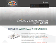 Tablet Screenshot of chancesfsj.com